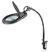 Produktbild QQHealth 5 Dioptrie Lupenleuchte Lupenlampe Arbeitsleuchte Schreibtisch Vergrößern Klemme Licht Schwanenhals zum Tabelle Lesen Arbeit Bank Aufgabe Kunst Schönheit