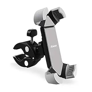 Foxin BK15 X-Grip Strong Hold Waterproof Bike/Bicycle/Scooter Mobile Phone Holder Mount, 360 Degree Adjustable, Best for Maps and GPS Navigation