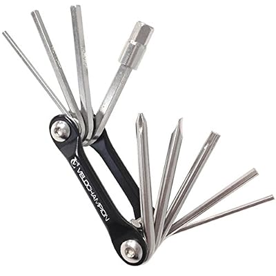 VeloChampion Multi-outil velo VC 10, 10 fonctions Multi Function Bicycle Tool