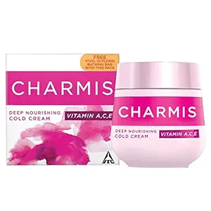 Charmis Cold Cream 100ml + 75g Vivel Glycerine, 100 ml with Soap