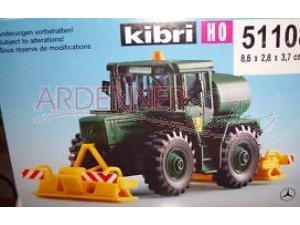 Preisvergleich Produktbild kibri 51108 - LKW MB Trac mit Plattenverdichter