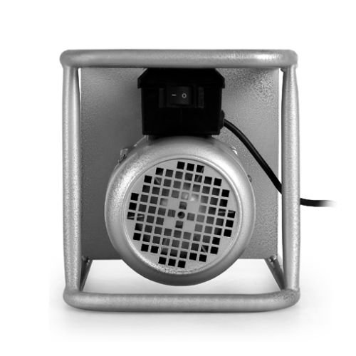 EBERTH 1500 W Betonrüttler elektro Innenrüttler Betonvibrator Flaschenrüttler (45 mm stahlverstärkte Rüttelflasche, 6 m Schlauch, wärmebehandelt, 2 PS Elektromotor, Tragegriff, stabiler Rahmen) silber - 4