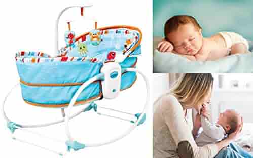 baby sleeping in rocker overnight