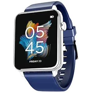 boAt Wave Call Smart Watch with Bluetooth Calling, Dial Pad, 1.69? HD Display, Sharper Resolution, Slim Design, 150+ Watch Faces, HR & SpO2, Multiple Sports Modes & IP68(Deep Blue)