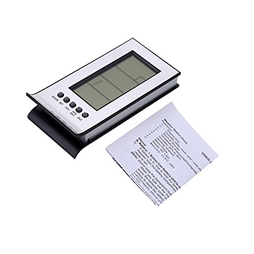 Indoor-Outdoor-Funkwetterstation Wecker Snooze-Prognose Kalender - 2