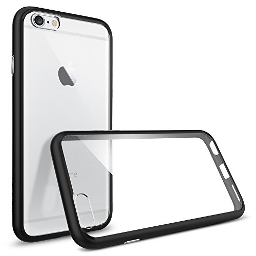 iPhone 6 Case, Spigen [Ultra Hybrid] iPhone 6s Case TPU Bumper Hard PC Back Premium Protection Air Cushion Technology Slim Thin Phone Cover Case for iPhone 6 / iPhone 6s - SGP11600 - Black