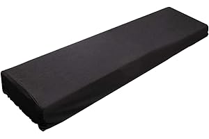 MIVCEKLW Piano Keyboard Cover - Waterproof Anti-Static Protector | Dustproof Digital Piano and Electronic Organ Cover with Elastic Lock, Durable Protective Accessory for 61-76 or 88 Keys 39.76x15.35x5.51in