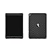 Produktbild Apple IPad Pro 9.7 Design Schutzfolie Designfolie Skin Faceplates Schutz Folie Motiv Carbon Schwarz ( Herstellung in Deutschland )