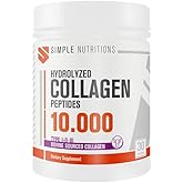 Hydrolyzed Collagen Peptides (Hidrolize Kolajen Peptitleri) | Type I-II-III | Y&uuml;ksek Biyoyararlanımlı 300gr (30 Servis) | Cil