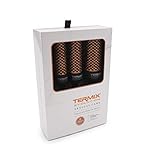 Fibras ionizadas de alto rendimiento: capaces de resistir altas temperaturas y recuperar su forma inicial después de su uso; extra de suavidad y brillo al cabello, logrando sellar la cutícula