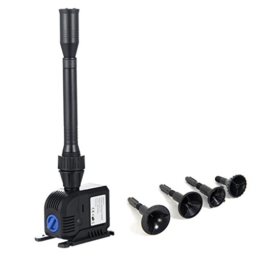 HJ-603 Eco- Energiespar 8W 600L/H Filterpumpe Teichpumpe Bachlaufpumpe Springbrunnenpumpe