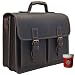 Produktbild Freiherr von Maltzahn Aktentasche GALILEO 2, 38 cm, braun, BIO-Leder, T386-58 + Lederpflege
