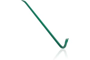 Monkey King Bar 30-Inch(760MM) Wrecking Bar, Heavy Duty Pry Bar Gooseneck for Demolition,Construction Lifting and Pulling Nails