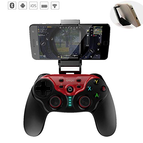 Preisvergleich Produktbild DUCKTOYS Bluetooth-Wireless-Spiel-Controller, wiederaufladbarer mobiler Spielcontroller mit USB-Ladekabel, kompatibel mit Android / iOS / Win 7 / 8 / 10 / smart TV