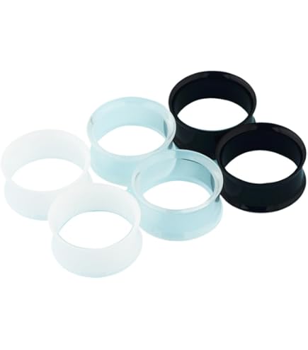 Falso Piercing All'orecchio Acrilico, Espandere In 1,6 Mm - Foto 2