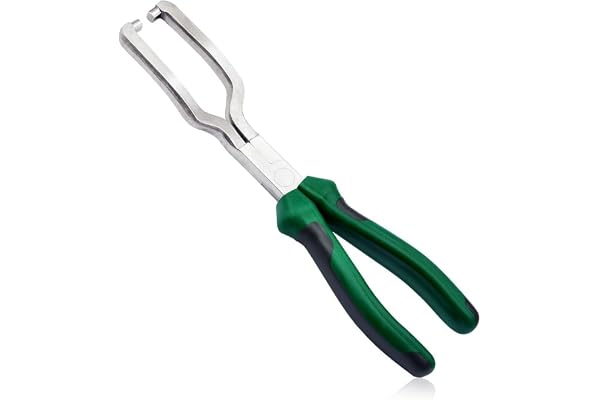 AASONS 9 Inches Fuel Line Plier Filter Callipers Petrol Hose Pipe Clamp Clip Quick Disconnect Release Removal Tool for Car Auto Maintenance - Multicolour