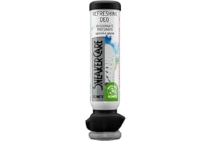 SNEAKER CARE Sneakercare Deodorante Spray per Scarpe, Elimina Odori fino a 24h, Formula con Oli Essenziali (Bergamotto, Mughetto), 100 ml Travel, Made in Italy