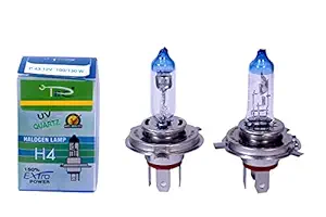 PHC - H4 12V 100/130 W XENON Quartz Glass Halogen Headlight Bulb , Set of 2 Pc