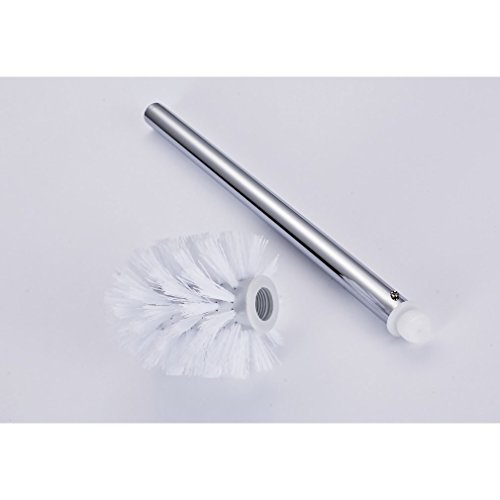 Auralum® WC-Bürstenhalter Klobürste Klobürstenhalter Bürste Wandhalter WC-Garnitur - 6
