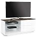 Produktbild Centurion Supports Gallus TV-Schrank mit 2 Schubladen, 3 Ablagen, 66-140 cm, glänzend, Weiß