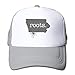Produktbild yiyuanyuantu Men/Women Home Roots State Iowa Mesh Snapback Hats Adjustable Dad Hat