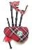 Produktbild Scottish Gift - Tartan Musical Bagpipe Fridge Magnet