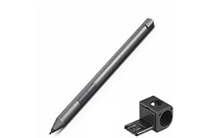 LILITOK Eingabestift für Lenovo IdeaPad Flex 5 14 Stift, Ideapad Flex 5i Pen Flex 6 14 Flex 14 Flex 15 Digitaler Stift 4096 Stufen der Druckempfindlichkeit (Stif mit Halter)