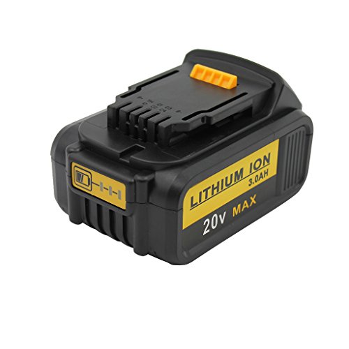 KINSUN Werkzeug Akku 20V Li-Ion 3.0Ah für Dewalt Akkuschrauber Schlagschrauber N123283, N123282, DCB201-2, DCB201, DCB200, DCB181-XJ, DCB181, DCB180