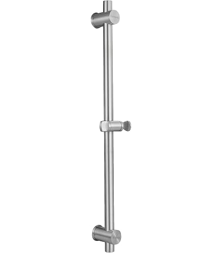 Essebagno Luisa Kombi-Duschhalter Set Weiß – 3-teilig Mit Handbrause, Halterung & 150 Cm Schlauch, Edelstahl, Einfache Montage