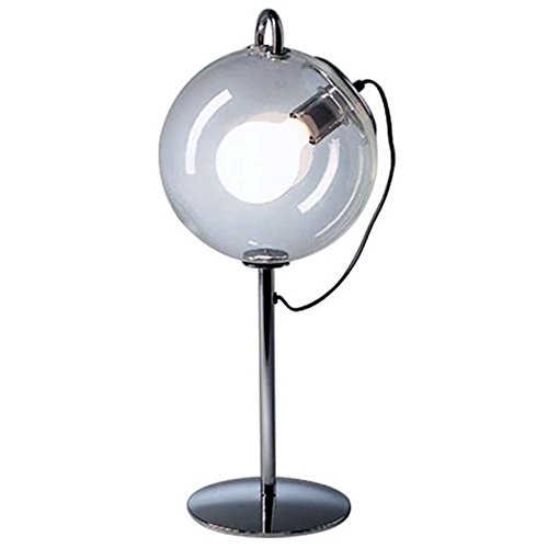 Preisvergleich Produktbild GBYZHMH Kreative Schlafzimmer Nachttischlampe Seifenblasen runden Glas Lampe Tischleuchte Modern Art Lampe Studie Augenschutz Leselampe Energie E27 Tischleuchten Office Funktionen Schreibtischleuchten