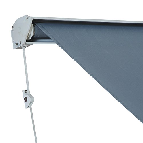 Outsunny Markise, grau, 122 x 70 x 23 cm, 840-153GY - 6