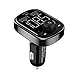 Produktbild Ur HQCC FM-Sender, Zwei USB-Anschlüsse Bluetooth-FM-Sender-Radio-Adapter Car Kit mit Audio-Adapter und Empfänger, Freisprechfunktion, Typ C, PowerIQ und AUX-Ausgang