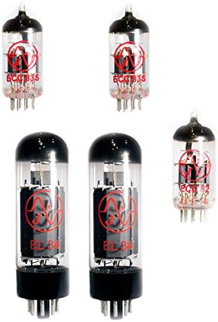 Voc Rock (JJ RE VALVE KIT) For BLACKSTAR HT STAGE 60 amplifier that use TWO EL34 AND TWO ECC83 (12AX7) TUBES AND ONE ECC82 (12AU7) TUBE