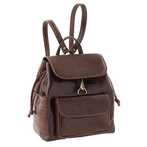 black mini backpack hipster Small Portrait Leather Backpack  The Leather Satchel Co. (INT'L)