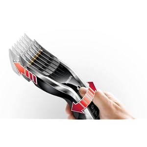 Philips Series 5000 Hair Clipper with Titanium Blades including Beard and Hair Combs - HC5450/83 - Image 3