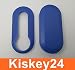 Produktbild KIS® Auto Cover Schlüssel Hülle Schale für Fiat 500 PUNTO EVO BRAVO Blau
