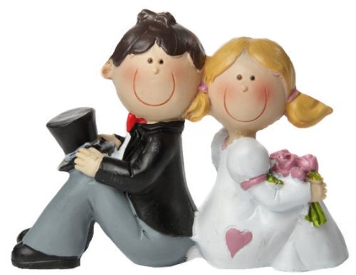 Hochzeitspaar * Brautpaar IV * Tortendekoration * Tortenfigur * Tischdekoration