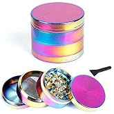 Valkyrie 40 mm 4 Katmanlı Renkli &Ccedil;inko Alaşım Herbal Grinder Baharat Bitki Ot T&uuml;t&uuml;n &Ouml;ğ&uuml;t&uuml;c&uuml;