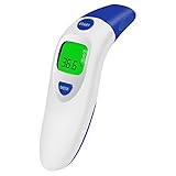InnoGear Ear and Forehead Infrared Body Instant Read Thermometer, 1 Second Response time, Fever Warning, Auto Shut Off, Digital Accurate Medical Thermometer for Baby Kids Adults Object Ambient