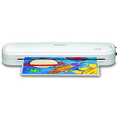 Fellowes L125 A3 Plastifieuse de Documents - 80-125 Microns - incluant 10 pochettes de plastification gratuites