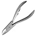 K-Pro Nail Nippers - Mens Heavy Duty Toenail Clippers / Cutters for Thick Toe Nails - Podiatry (Satin)