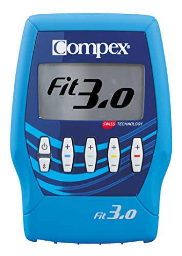 Compex Fit 3.0 Electroestimulador, Unisex, Azul