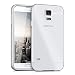 Produktbild kwmobile Hülle mit Alu-Rahmen für > Samsung Galaxy S5 / S5 Neo / S5 LTE+ / S5 Duos < - Metall Aluminium Rahmen Protection Schutzhülle in Silber