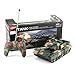 Produktbild tank spielzeug, 1:20 4CH Power Tank Militärfahrzeug Fernbedienung Gepanzerte Panzer Kampfpanzer Revolver Rotation Licht & Musik RC Modell Kinder Spielzeug