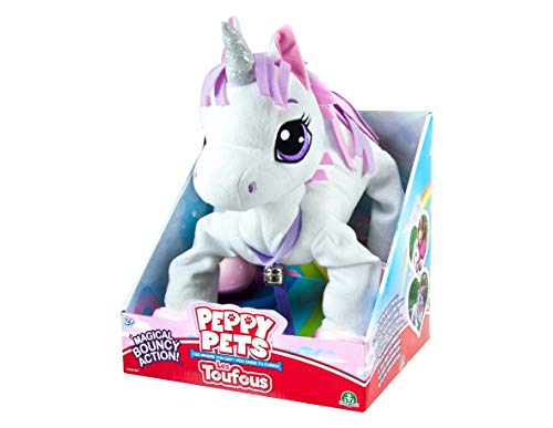 Peppy Pup- Peluche de Unicornio Que Camina, (Giochi Preziosi Spagna PEP02010)