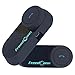 Price comparison product image FreedConn Motorcycle Intercom Headset Wireless Intercom Systems Handfree Bluetooth Headsets Interphone for Walkie Talkie 800m, GPS, FM Radio, MP3 Player (2 packs with Hard Microphone)