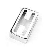 humbucker covers on or off Tapa de pastilla humbucker semisellada de guitarra de calidad para proporcionarle el mejor rendimiento.