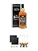 Produktbild The Glen Els Journey Harzer Single Malt Whisky 0,7 Liter + Schiefer Glasuntersetzer eckig ca. 9,5 cm Ø 2 Stück + The Glencairn Glass Whisky Glas Stölzle 2 Stück