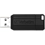 Verbatim PinStripe USB-Stick 8GB I USB 2.0 I USB Speicherstick I für Laptop Notebook Ultrabook TV Autoradio I USB 2.0 Stick I
