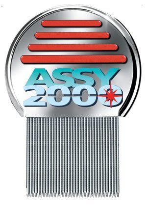 ASSY 2000 Metal headlice and nit Comb by Assy 2000